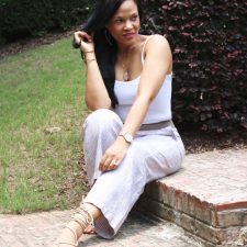 HOW TO SLIM DOWN A PAIR OF LINEN PANTS + J. JILL