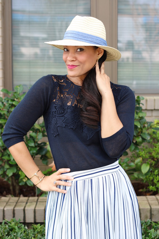 Lace Appliqué Tops for Spring
