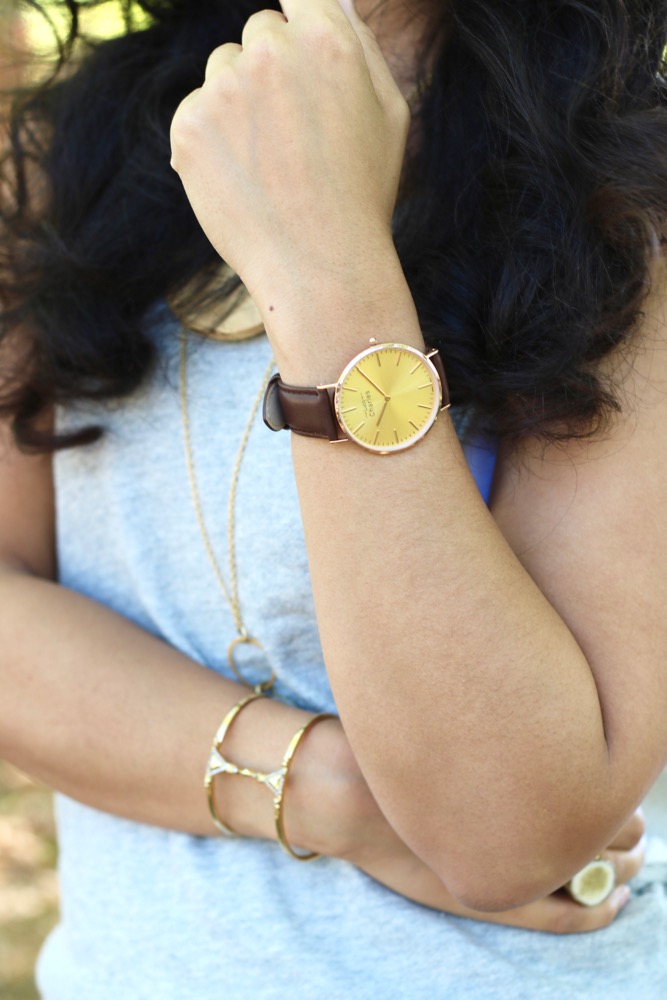 Dress Up Casual Outfits With A Trendy Watch